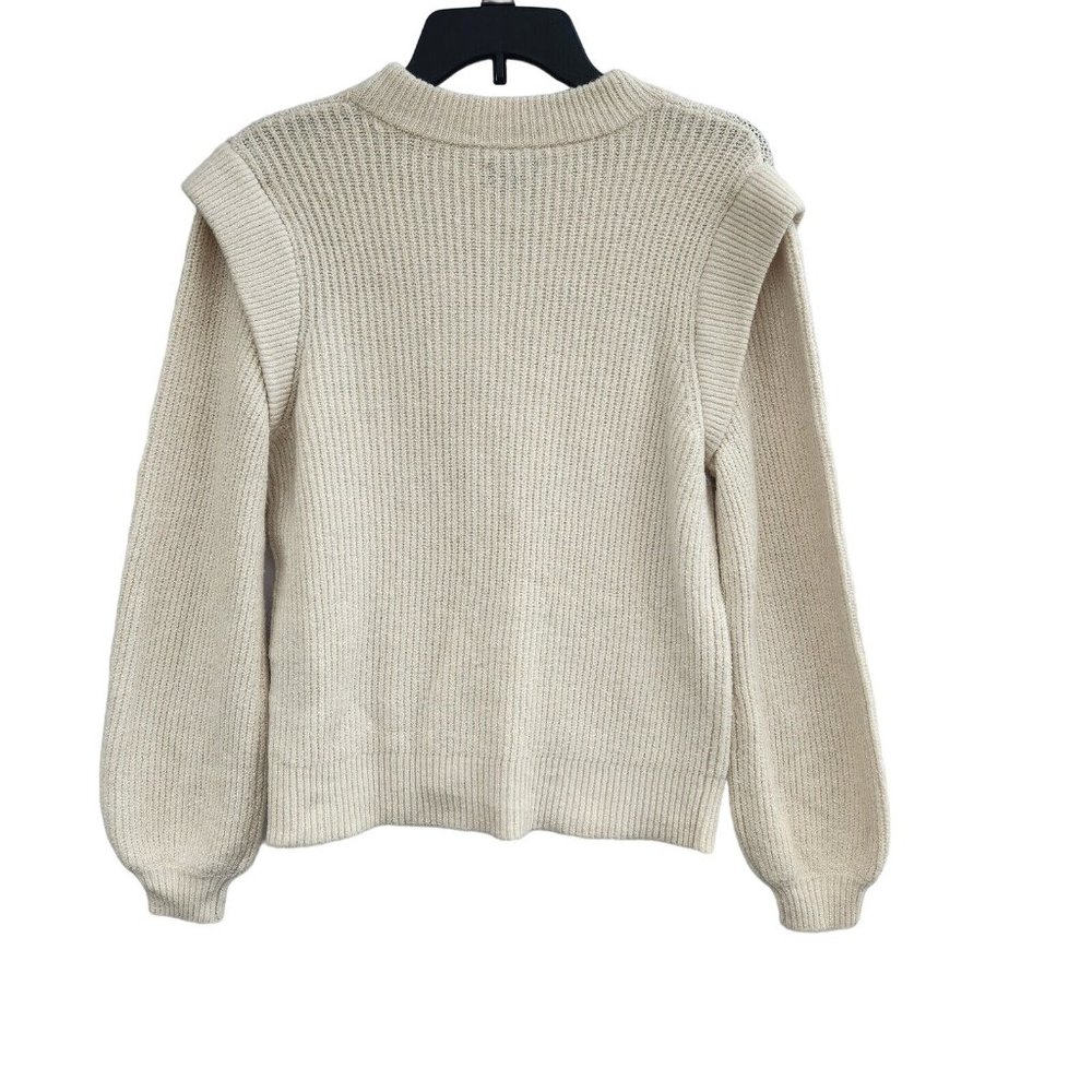 Size S Women's Crew Neck Sweater knitting Who What Wear Beige
